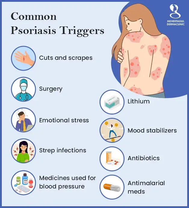  Common Psoriasis Triggers